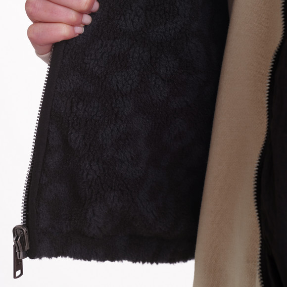 Damen Wendeweste mit Teddyplüsch