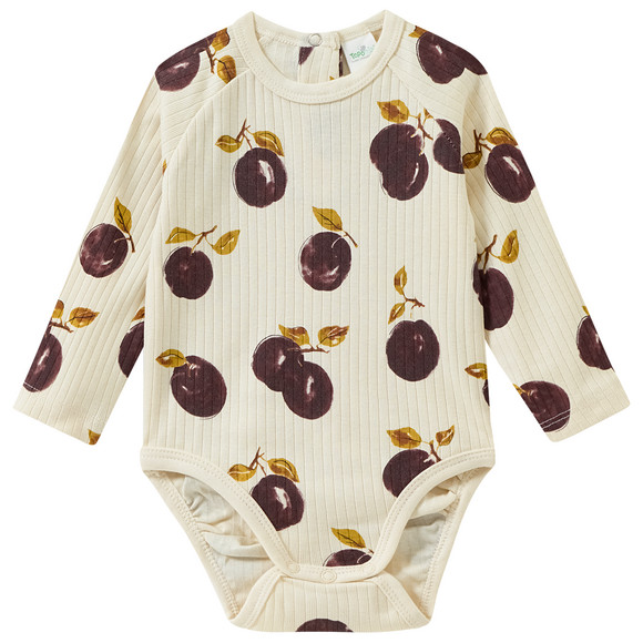 2 babyrompertjes met lange mouwen