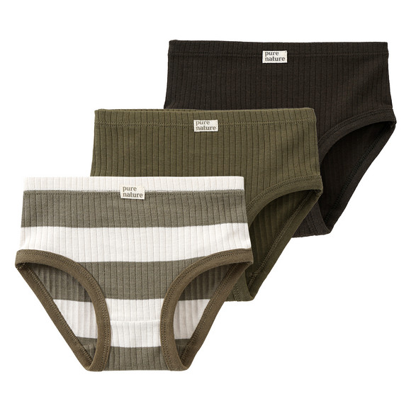 3 babyslips in luiermodel