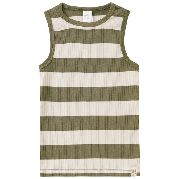 2 babyvestjes met geribbelde structuur