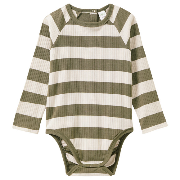 2 babyrompertjes met lange mouwen