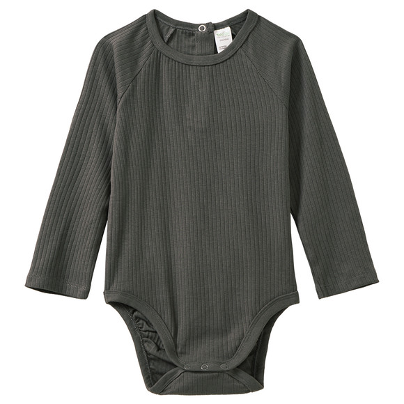 2 babyrompertjes met lange mouwen