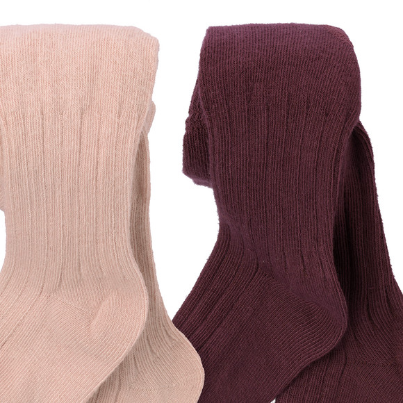 2 babymaillots met geribbelde structuur