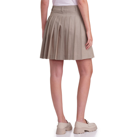 Damesrok met plooien