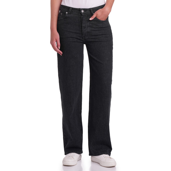 Dames jeans met wijde pijpen