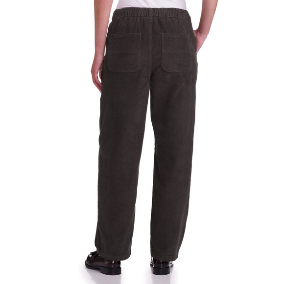 Katoenen corduroy damesbroek