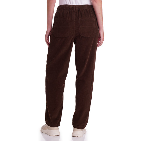 Katoenen corduroy damesbroek