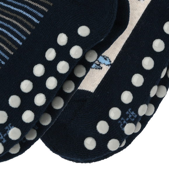 2 Jungen Stoppersocken mit Dino-Motiven