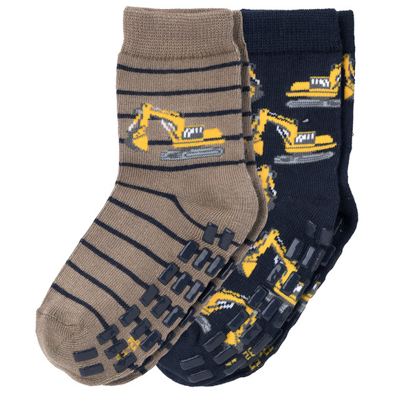 2 Paar Jungen Stoppersocken mit Viskose