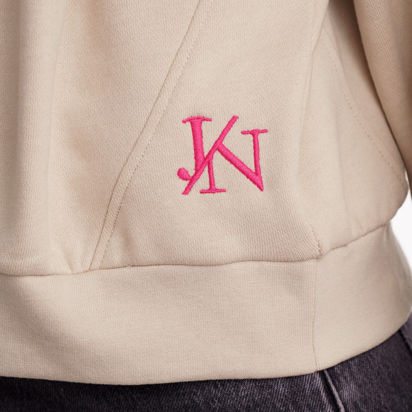 Damen Sweatshirt unifarben