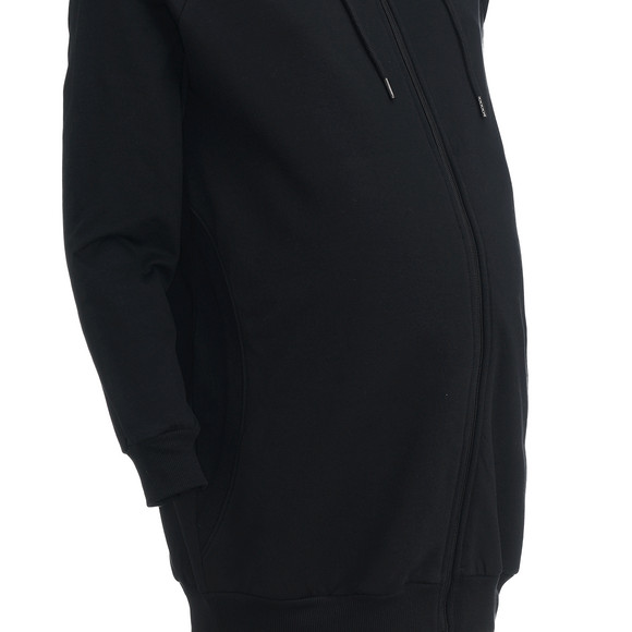 Damen Umstands-Sweatjacke mit Kapuze