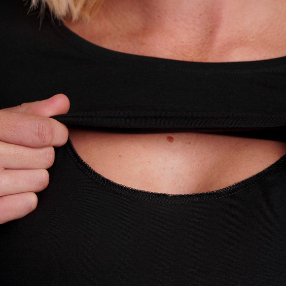 Damen Umstands-T-Shirt mit Stillfunktion