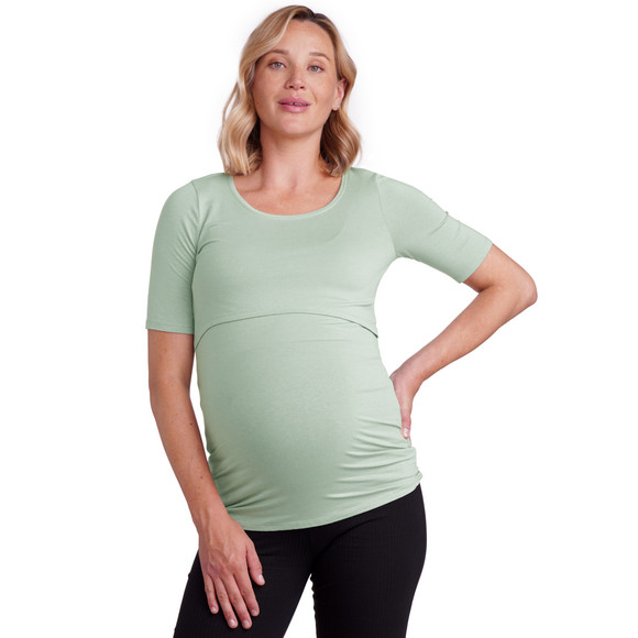 Damen Umstands-T-Shirt mit Stillfunktion