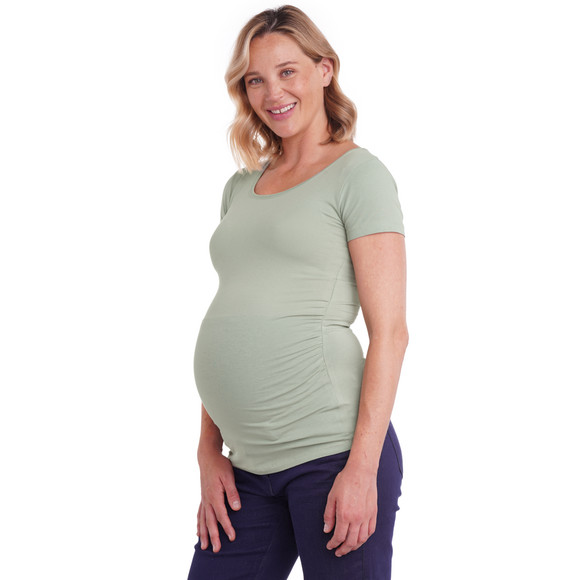 2 Umstands-T-Shirts mit Raffung