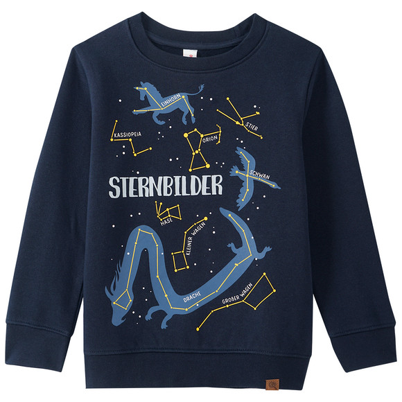 Kinder Sweatshirt mit Sternbilder-Print