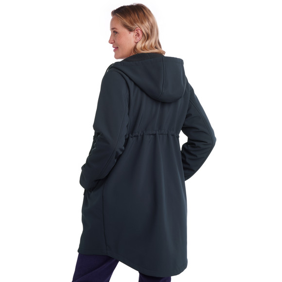 Damen Umstands-Softshellparka mit Babyeinsatz
