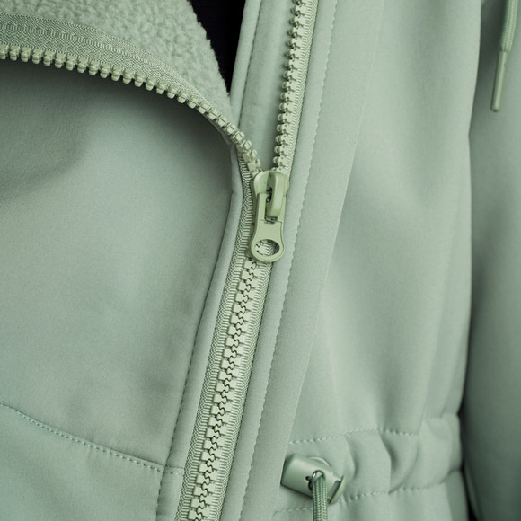 Damen Umstands-Softshellparka mit Babyeinsatz