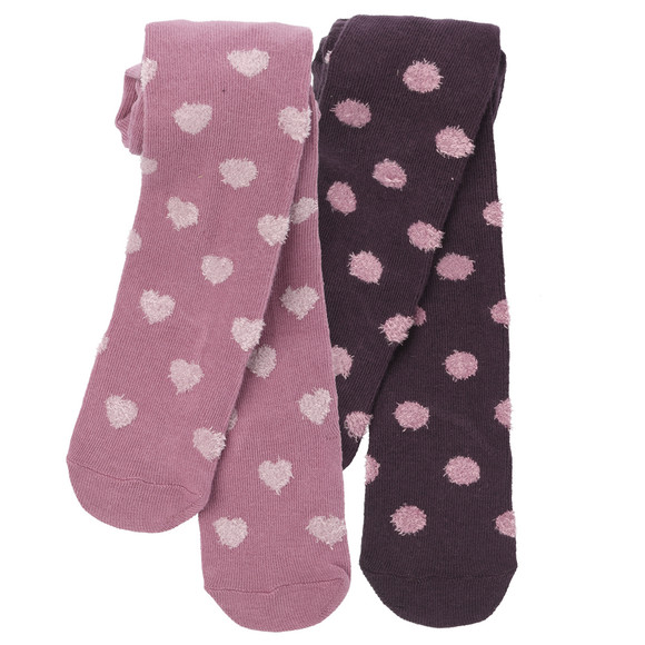 2 Baby Strumpfhosen mit Bio-Baumwolle