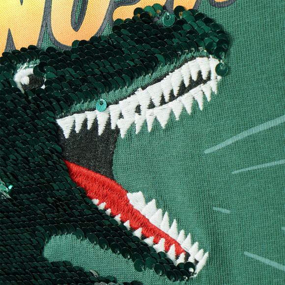 Jungen Langarmshirt mit Wendepailletten