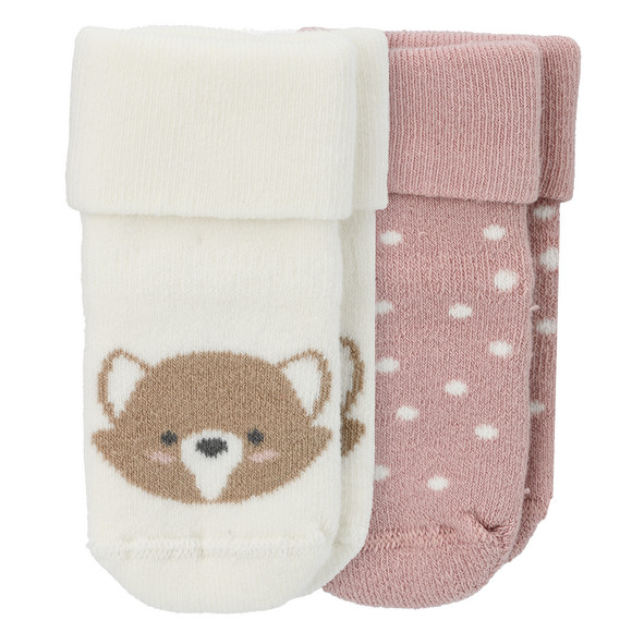 2 Paar Newborn Socken mit Bio-Baumwolle