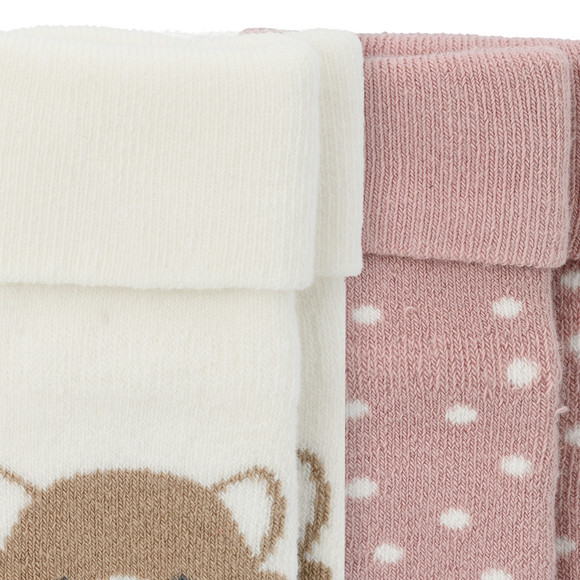 2 Paar Newborn Socken mit Bio-Baumwolle