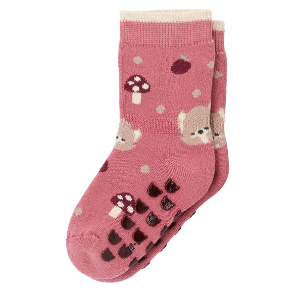 2 Paar Baby Stoppersocken mit Bio-Baumwolle