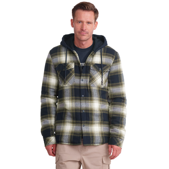 Herren Flanell-Jacke mit Karo-Muster