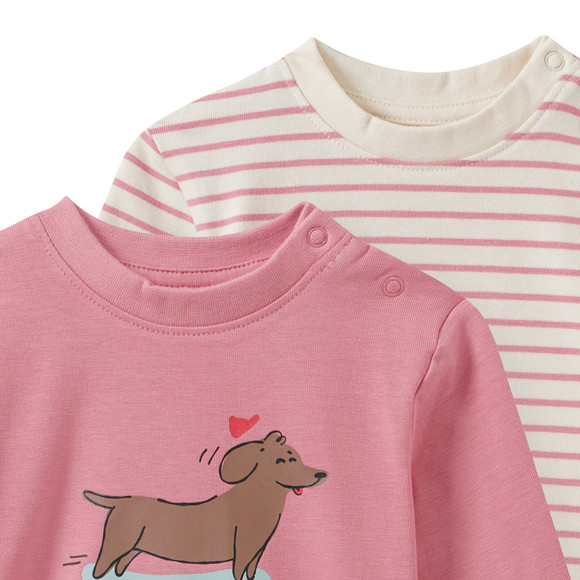 Effen sportshirt met lange mouwen voor dames