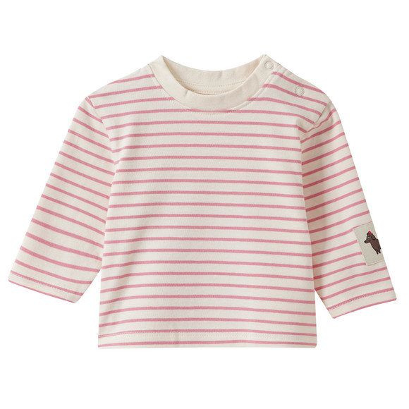 Effen sportshirt met lange mouwen voor dames