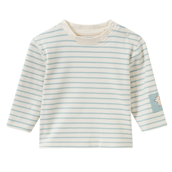 2 pasgeboren shirts met lange mouwen