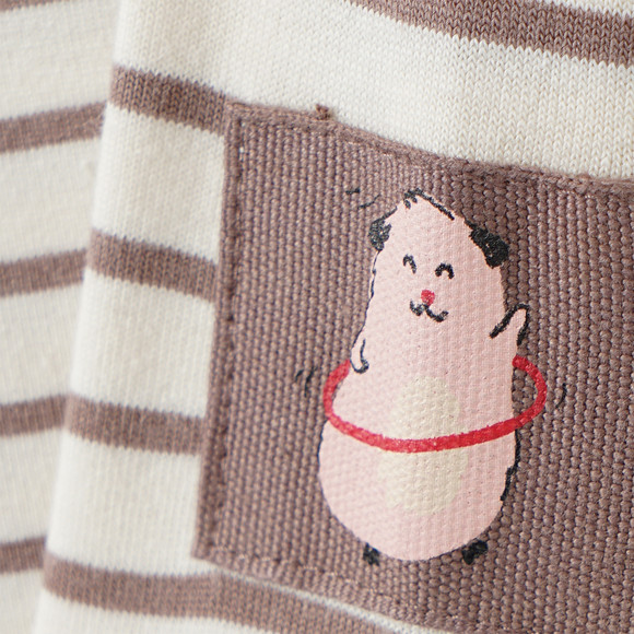 2 pasgeboren shirts met lange mouwen