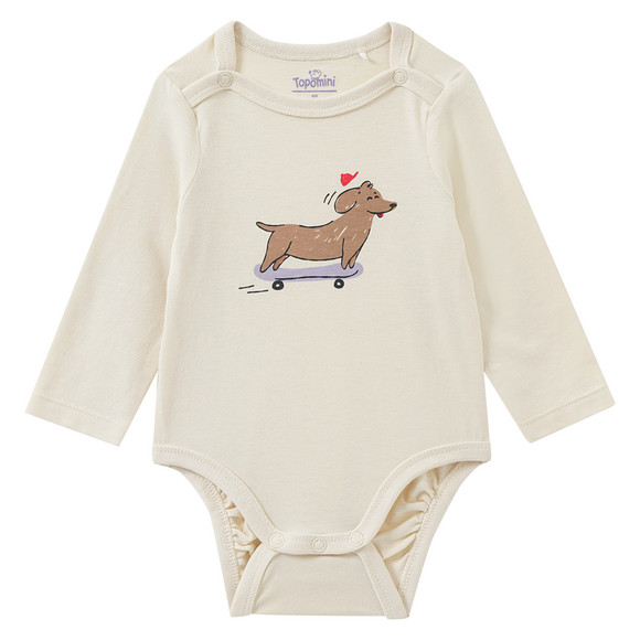 Newborn set met body met lange mouwen