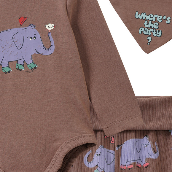 Geboorte set met lange mouwen