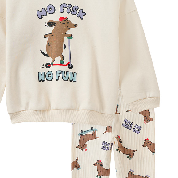 Babyset met sweatshirt en legging