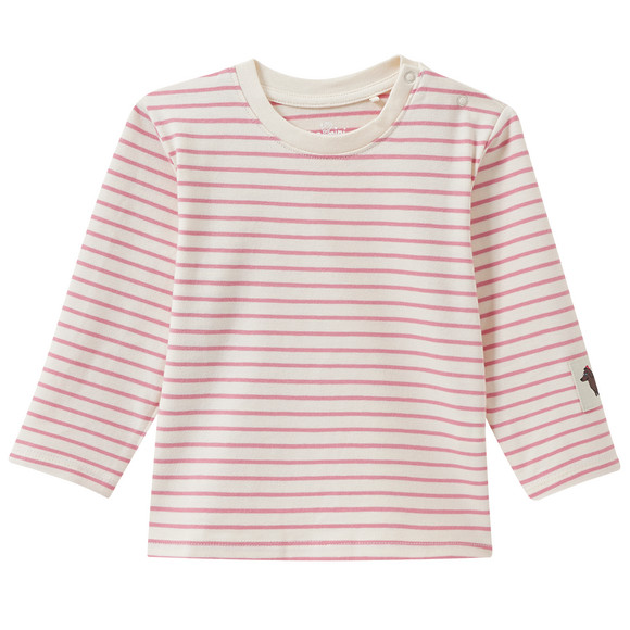 2 babyhemden met lange mouwen