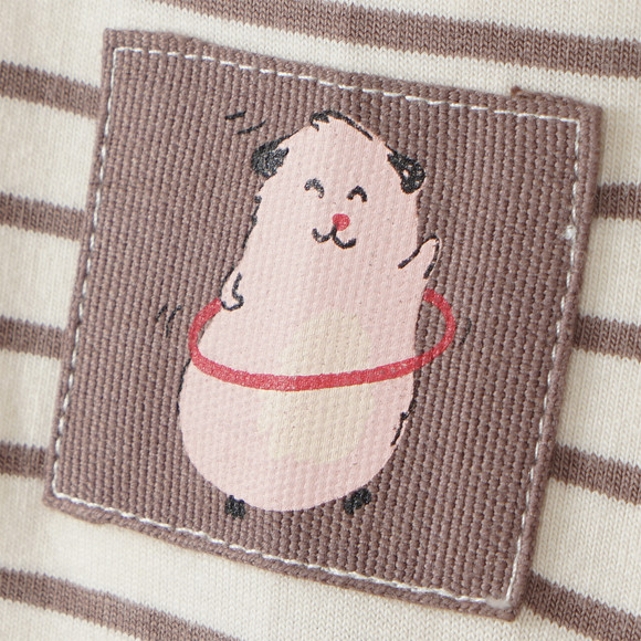 2 babyhemden met lange mouwen