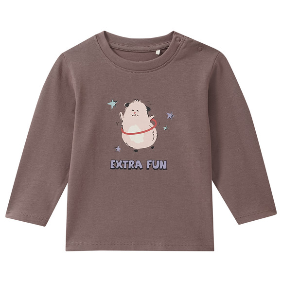 2 babyhemden met lange mouwen