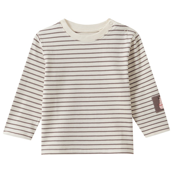 2 babyhemden met lange mouwen