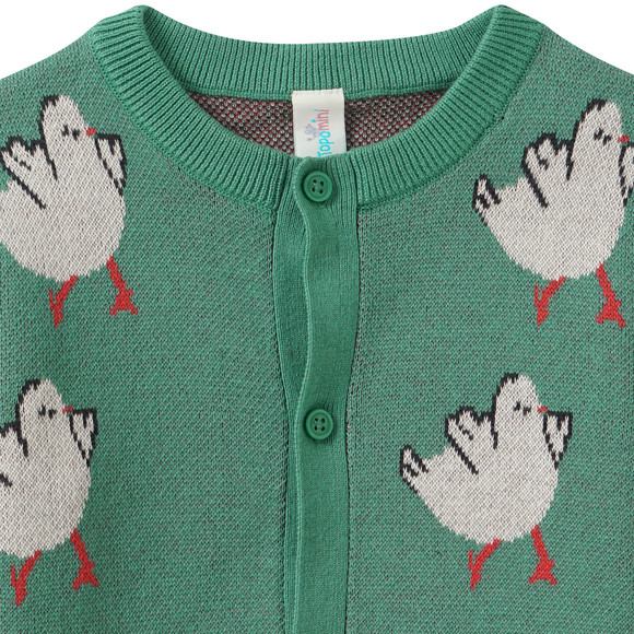 Babyvest met dierenprint all-over