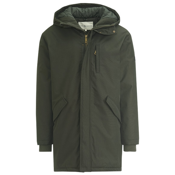 Herenparka met capuchon