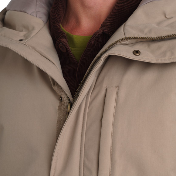 Herenparka met capuchon