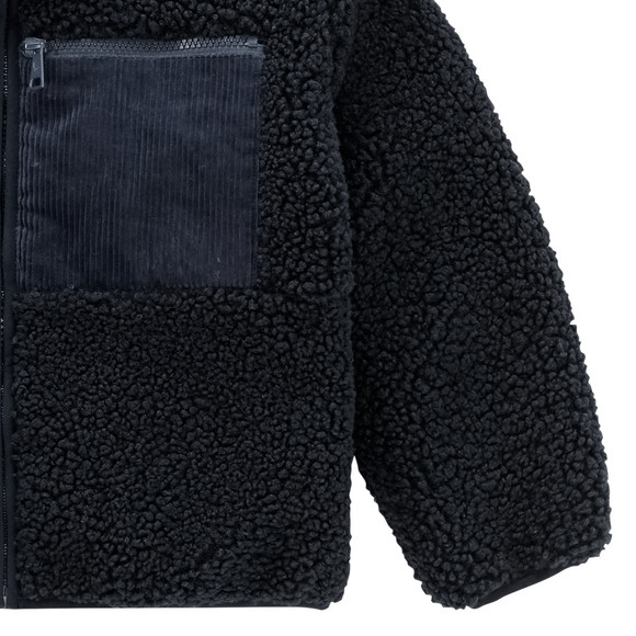 Kinderteddyjas met ribfluwelen zak