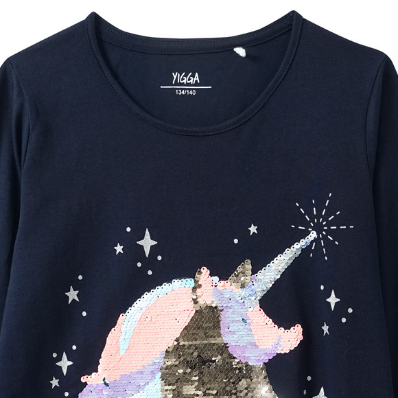 Meisjeshemd met lange mouwen