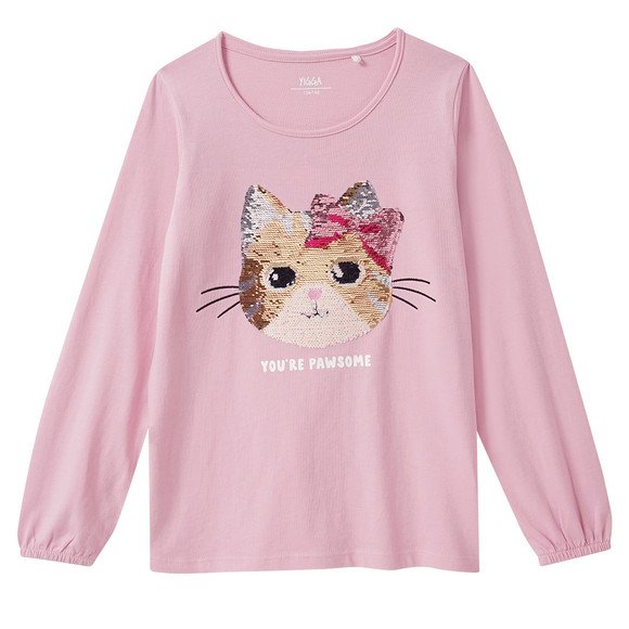 Meisjeshemd met lange mouwen