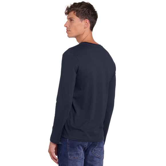 3 Herren Langarmshirts im Basic-Look