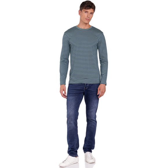 3 Herren Langarmshirts im Basic-Look