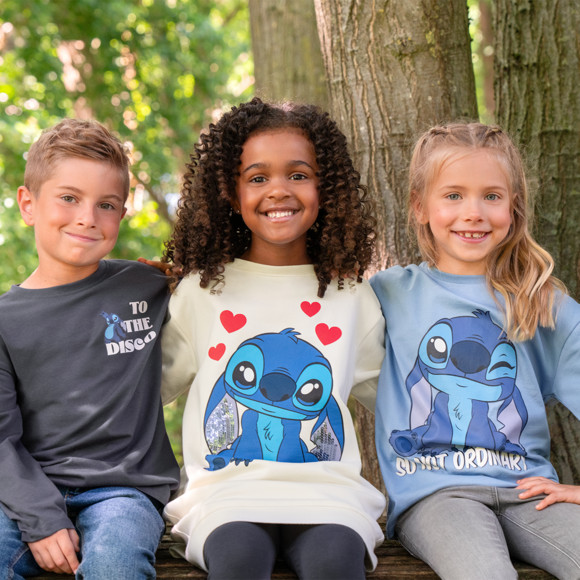 Disney Stitch T-shirt met grote print