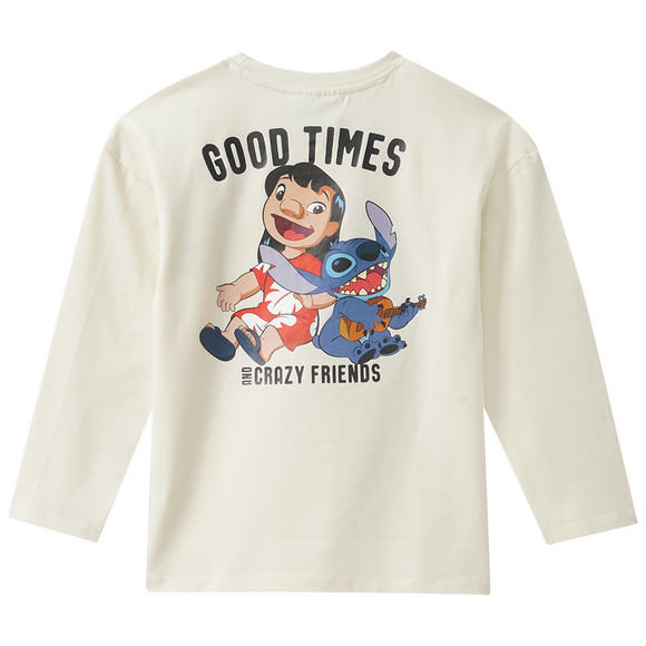 Disney Stitch Langarmshirt mit Rücken-Print