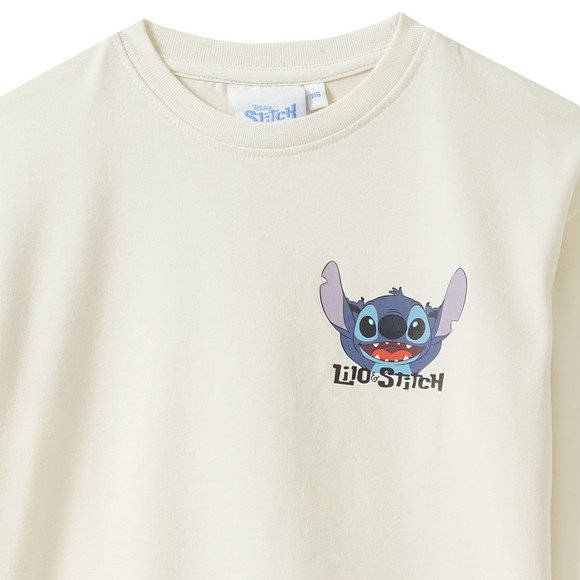 Disney Stitch Langarmshirt mit Rücken-Print