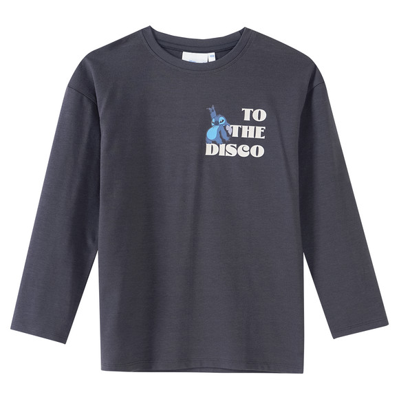 Disney Stitch Langarmshirt mit Rücken-Print